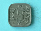 1942 - 5 Cent / KM 172 ( Uncleaned - For Grade, Please See Photo ) ! - 5 Centavos
