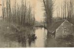 CPSM MEREVILLE (Essonne) - Le Lavoir Et Les Bords De La Juine - Mereville