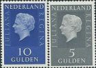 BN0724 Netherlands 1970 The Queen Juliana 2v MNH - Femmes Célèbres