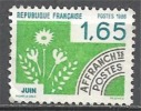 1 W Valeur Non Oblitérée, Unused - FRANCE - Préoblitéré * 1986 - N° 1-54 - 1964-1988