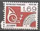 1 W Valeur Non Oblitérée, Unused - FRANCE - Préoblitéré * 1987 - N° 1-49 - 1964-1988