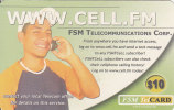 Micronesia, FSM-R-079, $10, Thirteenth Edition , Cell.fm,  2 Scans. - Micronésie