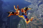 12A -052   @  Parachute,  Parachutting Fallschirm Paracaídas   ( Postal Stationery, -Articles Postaux -Postsache F - Parachutespringen