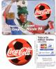 FRANCE PRIVEE GN437 50U COCA COLA  COUPE DU MONDE DE FOOTBALL WORLD CUP 98 MINT NEUVE - Alimentation