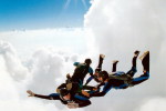 12A -070 @  Parachute,  Parachutting Fallschirm Paracaidismo   ( Postal Stationery, -Articles Postaux -Postsache F - Parachutisme