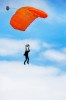 12A -092   @  Parachute,  Parachutting Fallschirm Paracaidismo   ( Postal Stationery, -Articles Postaux -Postsache F - Parachutting