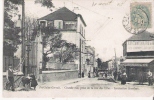 LE PRE SAINT GERVAIS GRANDE RUE PRISE DE LA RUE DES LILAS INSTUTUTION ANSELME (ANIMATION) 1905 - Le Pre Saint Gervais