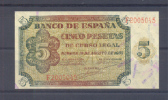 EDIFIL D36a "5 PTAS 10 AGOSTO DE 1938· - 5 Peseten