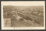 1928, ESCH S/ ALZETTE, PANORAMA ET USINE TERRES-ROUGES, OLD POSTCARD - Esch-sur-Alzette