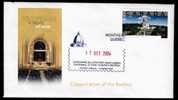 15-SAINT FRÈRE ANDRÉ FONDATEUR ORATOIRE SAINT-JOSEPH, MONTRÉAL CANADA PLI SOUVENIR 17 OCTOBRE 2004 - Enveloppes Commémoratives