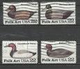 USA 1985 - DUCKS - CPL. SET - USED OBLITERE GESTEMPELT USADO - Patos