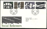 1976 GB FDC SOCIAL REFORMERS - 007 - 1971-1980 Em. Décimales
