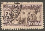 Tanger 1946 Nr. 45  Edifil   Gestempeld (telegr.) - Marocco Spagnolo
