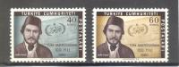 (S0567) TURKEY, 1960 (Centenary Of Turkish Journalism). Complete Set. Mi ## 1781-1782. MNH** - Unused Stamps
