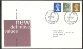 1979 GB FDC NEW DEFINITIVE VALUES - 007 - 1971-1980 Decimal Issues