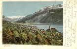 Brienz - Farbige Dorfansicht           1902 - Brienz