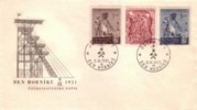 1951.Czechoslovakia- Mining Day - Set, FDC, - FDC