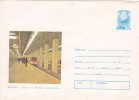 Subway,Metro Bucharest, 1980 Cover Stationery Entier Unused Romania. - Tram