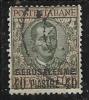 LEVANTE: GERUSALEMME 1909 - 1911 PIASTRE 40pi SU 10 LIRE USATO USED OBLITERE' - Oficinas Europeas Y Asiáticas