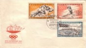 1960..Czechoslovakia- Sport, Summer  Olympic Games, Roma, Set,  FDC - FDC