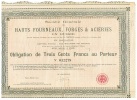 RUSSIE Socièté Générale De Hauts Fourneaux Forges & Acièries En Russie Obligatio - Russie