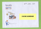 Enveloppe Envelope SPOREKA Le Sport En Cadeau Carte Cadeau 15/09/2011 Destineo FRANCE - Lettres & Documents