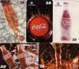 BRESIL BRASIL SERIE SET 5 CARTES CARDS COMPLET COCA COLA COKE NUMEROTE VERSO UT SUPERBE - Alimentation