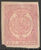 Cuba 1889 Tim.Movil 25 C.de Peso - Cuba (1874-1898)