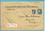 430+480 Op Brief Aangetekend  GEMEENTEBESTUUR VAN DESSELGHEM (communale) Met Stempel DESSELGHEM - 1936-1951 Poortman