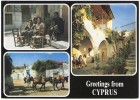 GREETINGS FROM CYPRUS / THEMATIC STAMP-INTERNATIONAL YOUTH YEAR - Chypre