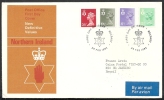 1982 GB FDC NORTHERN IRELAND NEW DEFINITIVE VALUES 24 FEB - 006 - 1981-1990 Dezimalausgaben