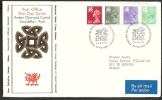 1982 GB FDC WALES NEW DEFINITIVE VALUES 24 FEB - 006 - 1981-90 Ediciones Decimales