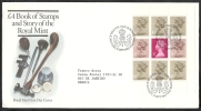 1983 GB FDC BOOK OF STAMPS AND STORY OF THE ROYAL MINT - 006 - 1981-90 Ediciones Decimales