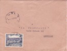 AFRQUE EQUATORIALE FRANCAISE - COLONIE - HOPITAL DE BRAZZAVILLE MOYEN CONGO - LETTRE PAR AVION - Brieven En Documenten