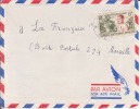 AFRIQUE EQUATORIALE FRANCAISE - COLONIE - LIEUTENANT GOUVERNEUR CUREAU - LETTRE PAR AVION - Storia Postale