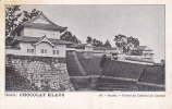 JAPON OSAKA FOSSES DU CHATEAU DE SYCOINE PUB CHOCALAT KLAUS Marteau France Et Locle Suisse Plie Coin Haut Gauche +tache - Osaka