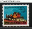 POLAND 1974 100 YEARS OF UNIVERSAL POSTAL UNION UPU NHM Horses Stagecoach - Kutschen
