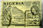 Nigeria 1953 Tin 2d - Used - Nigeria (...-1960)