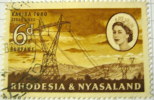 Rhodesia And Nyasaland 1960 Powerlines 6d - Used - Rhodesien & Nyasaland (1954-1963)