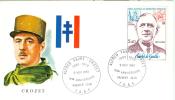 TAAF ENV SAINT PAUL AMSTERDAM 9/11/1980 FDC  CHARLES DE GAULLE  TIMBRE N° PA 61 - Lettres & Documents