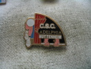 Pin's Du CSC Adelphia Huttenheim (Cercle Sportif Et Culturel): Basketball, Gymnastique, Foot Ect.... - Basketball