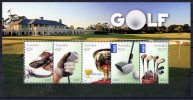 Australia 2011 Golf Minisheet MNH - Neufs