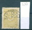 25K710 // - LC - Turkey Turkije Turquie Turkei , Perfin Perfores Perforiert Perforati Perforadas - Perfins