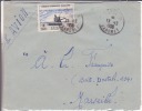 SAVALOU - DAHOMEY - 1956 - COLONIES FRANCAISES - LETTRE - MARCOPHILIE - Lettres & Documents