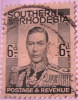Southern Rhodesia 1937 King George VI 6d - Used - Rhodésie Du Sud (...-1964)