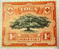 Tonga 1897 Ovava Tree Kana Kubolu 1d - Unused - Tonga (...-1970)