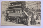 Paris. Omnibus Automobile. Reproduction C'était La France. - Transporte Público