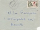 MARCOPHILIE - MAKOKOU ( Petit Bureau ) GABON - 1957 - COLONIES - A.E.F - N°230 - AVION - LETTRE - Other & Unclassified