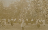 TENNIS - Carte Photo Femme Jouant Au Tennis  - Photo Fred VINER  198 King's Road  - READING - ENGLAND - Tennis