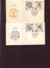 Czechoslovakia,. 1972.Olympic Games  In Munich,  Set  On FDC - FDC